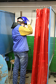welding booth