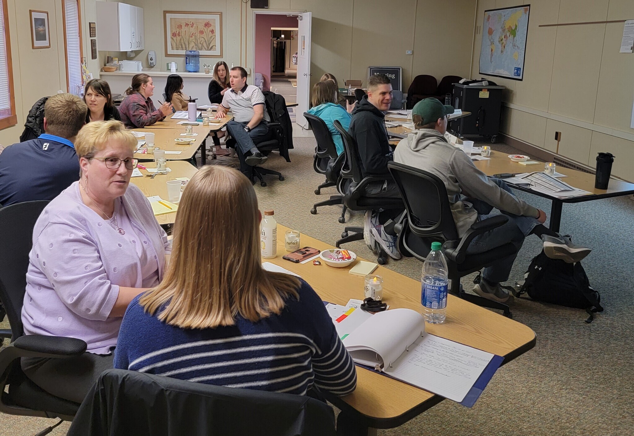 People meeting in a conference room