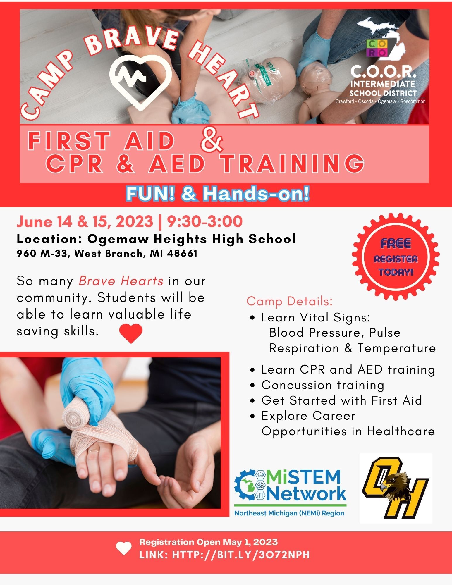 Summer Camp 2023: Camp Brave Heart
