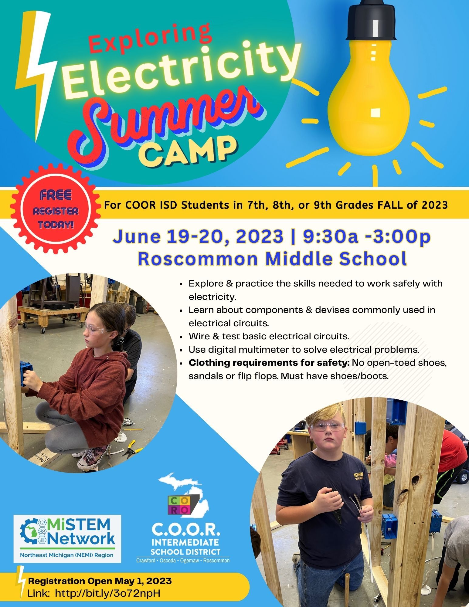 Summer Camp: Exploring Electricity