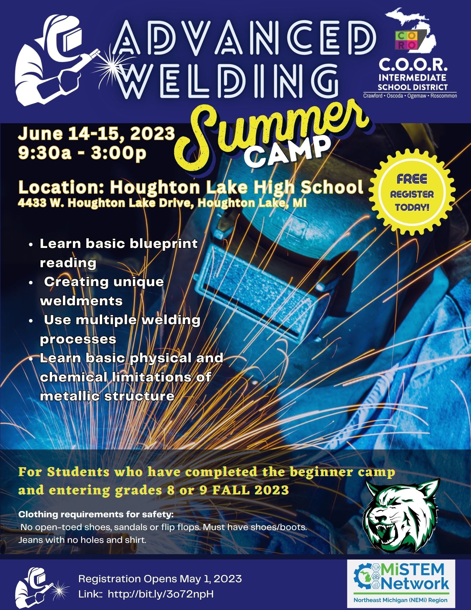 Summer Camp: Welding Advanced