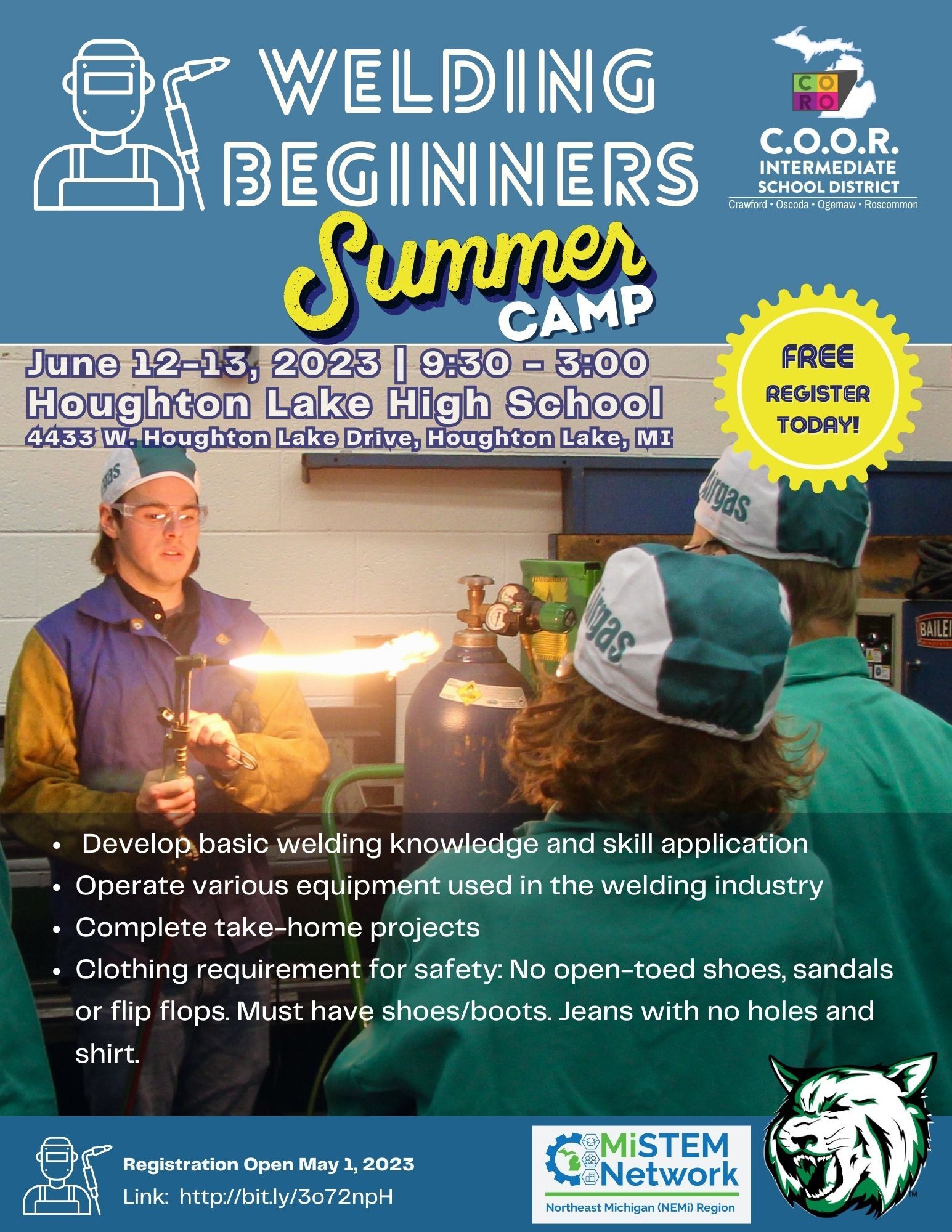 Summer Camp: Welding Beginning